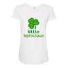 little leprechaun Maternity Scoop Neck T-shirt
