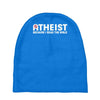 atheist bible lies god sinner agnostic humanist athiest Baby Beanies