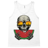 watermelon skull Tank Top