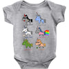 unicorn funny Baby Bodysuit