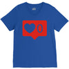 no love notification V-Neck Tee
