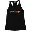 dungeons and dragons die hit Racerback Tank