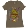 tmnt Ladies Fitted T-Shirt