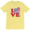 star spangled hammered T-Shirt