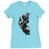 Kuru kafalar Ladies Fitted T-Shirt