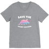 Save The Chubby Unicorns V-Neck Tee