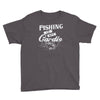 fishing is my cardio Youth Tee