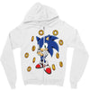 Sonic Rings Zipper Hoodie
