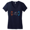 forever late Women's V-Neck T-Shirt