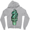 tentacle ice Zipper Hoodie