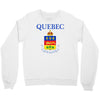 quebec coat of arms canada Crewneck Sweatshirt