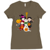halloween Ladies Fitted T-Shirt