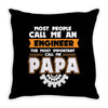 most people call me a engineer Throw Pillow