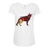dead shepherd Maternity Scoop Neck T-shirt