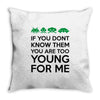 if you dont know them Throw Pillow