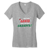 Who Needs Santa When You Have Grandpa? Women's V-Neck T-Shirt