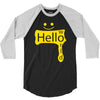 hello world 3/4 Sleeve Shirt