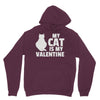 my cat is my valentine Hoodie