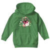 Yeezus with Flowers Youth Hoodie