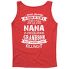 Super Cool Nana Of A Freaking Awesome Grandson Tank Top