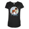 my boxer is my baby Maternity Scoop Neck T-shirt