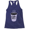cool coffee please t shirt Racerback Tank