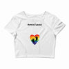 Worth The Wait Baby Foot Crop Top