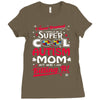 super cool autism mom Ladies Fitted T-Shirt