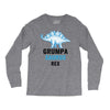 grumpa saurus rex Long Sleeve Shirts