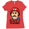 plata o plumber Ladies Fitted T-Shirt