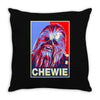 chewbacca poster, ideal gift or birthday present Throw Pillow