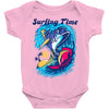 Surfing Time Baby Onesie