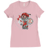 nerd boy Ladies Fitted T-Shirt