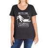 keystone wounded wariors Ladies Curvy T-Shirt