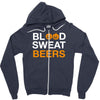 blood sweat Zipper Hoodie