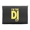 im a dj graphic tee mens Accessory Pouches
