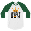 The Best Son 3/4 Sleeve Shirt