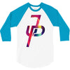 jake paul cool colors 3/4 Sleeve Shirt