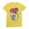 wong's noodles Ladies Fitted T-Shirt