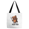 nub nub Tote Bags
