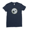 Moon Night Ladies Fitted T-Shirt