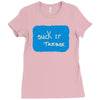 suck it trebek Ladies Fitted T-Shirt