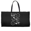 bicycle cyclopath bike hobby exploded Weekender Totes