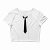 mib cravate Crop Top