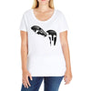 spartan mask Ladies Curvy T-Shirt