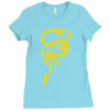 chinese dragon cool oriental asian kung fu Ladies Fitted T-Shirt