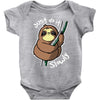 slow sloth Baby Bodysuit
