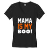mama is my boo T-Shirt Women's V-Neck T-Shirt