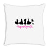 Squadgoals Princess Throw Pillow