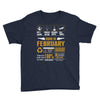 Born February Multitasking Problem Solving Tees Youth Tee